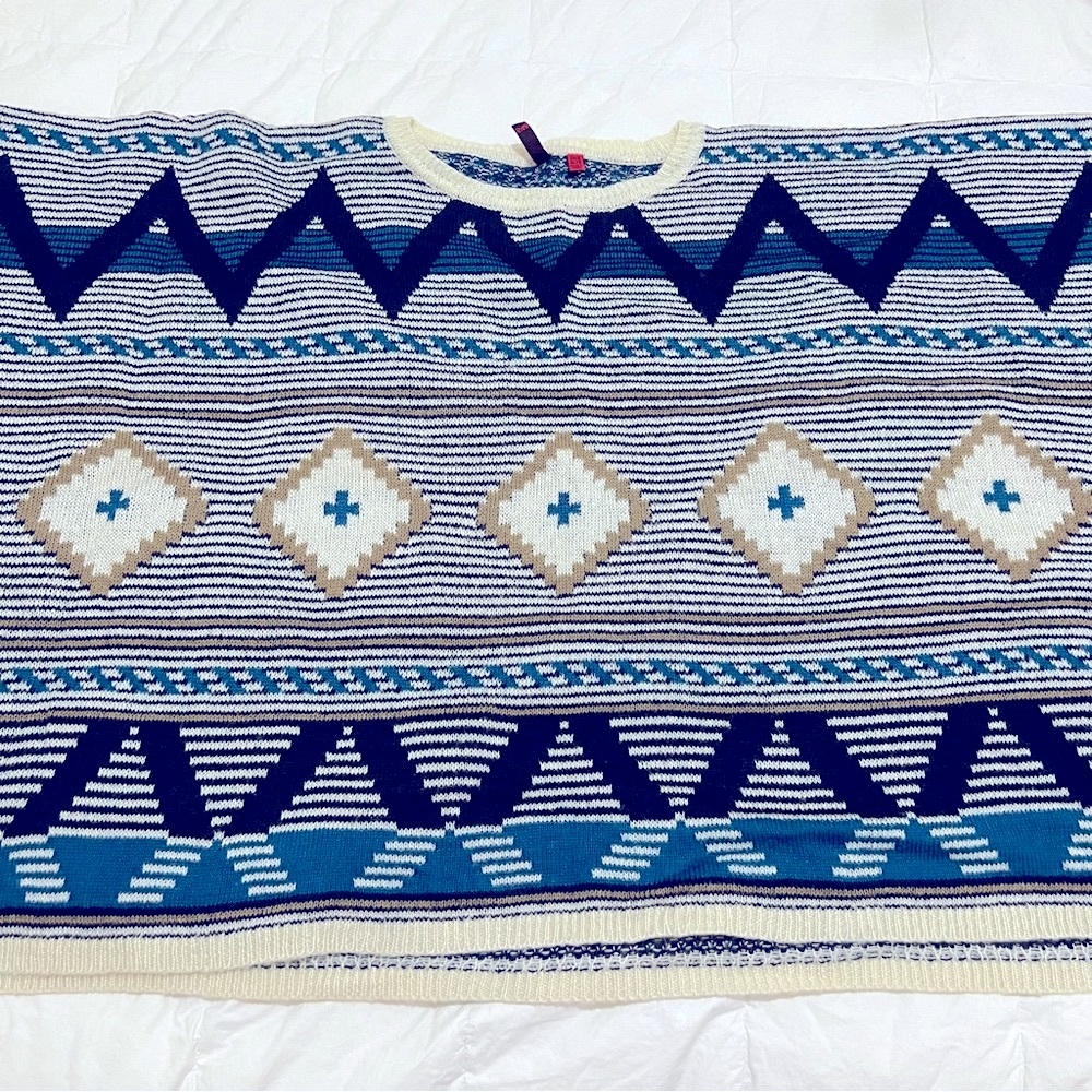Knitted Poncho
